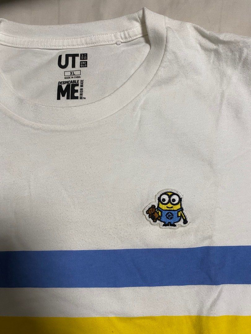 Uniqlo UT Minions XL LIKE NEW, Men's Fashion, Tops & Sets, Tshirts