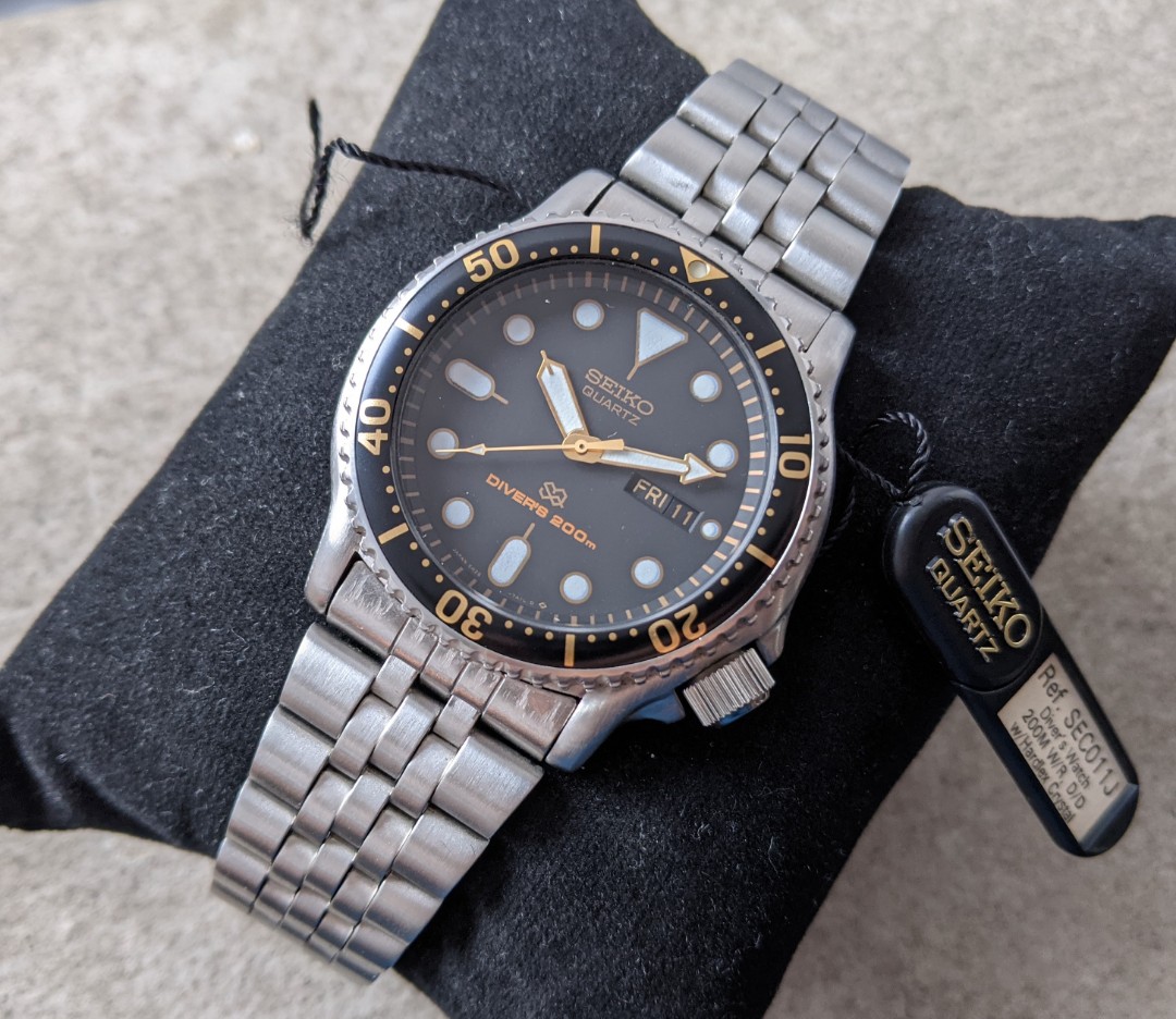 Used Seiko 5H26 SQ Quartz Diver SEC011J, Men's Fashion, Watches &  Accessories, Watches on Carousell