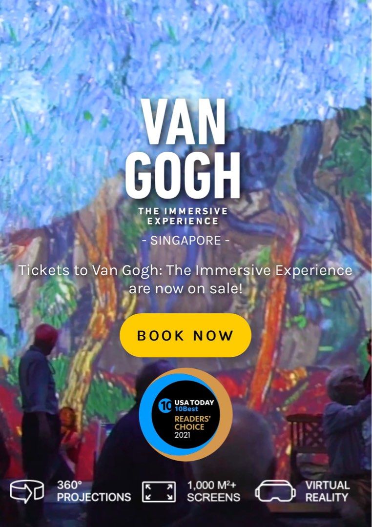Van Gogh immersive experience ticket for trade (wtt/lf), Tickets