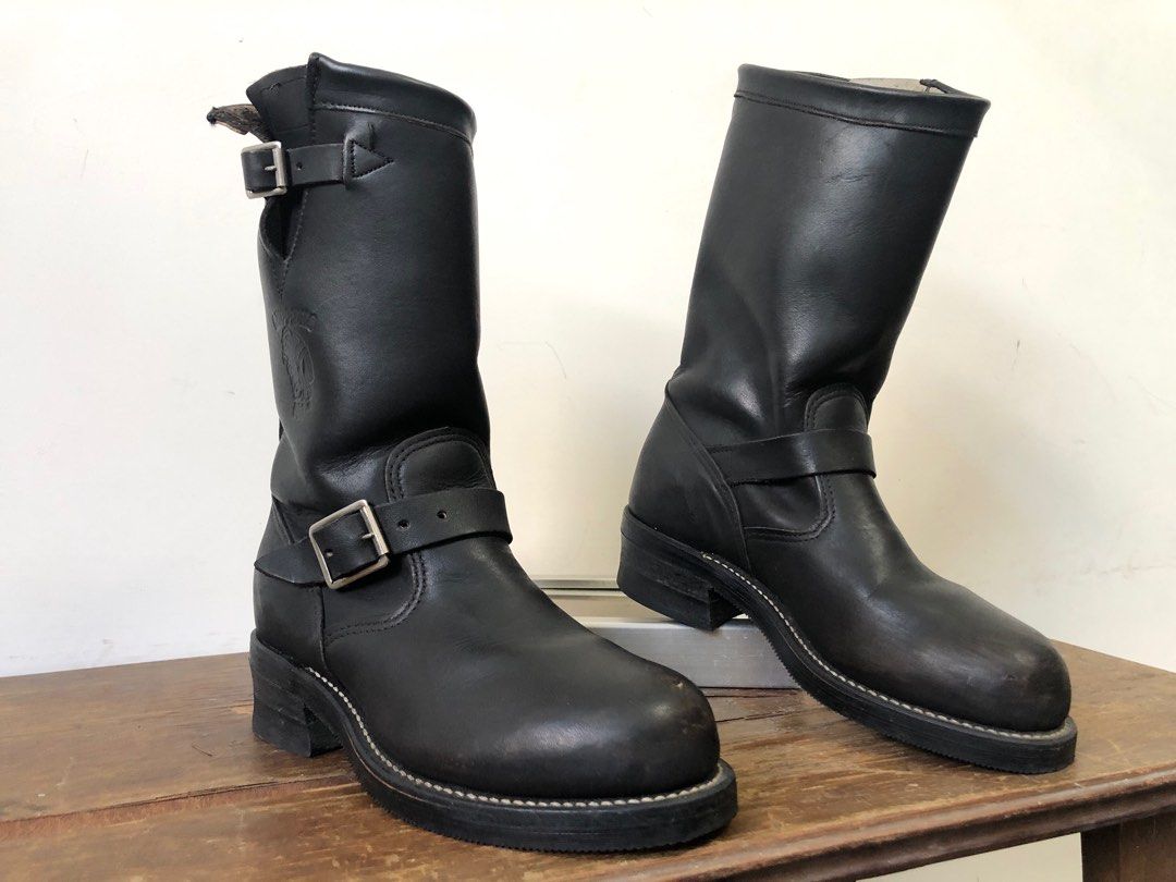 Vintage chippewa engineer boots sale