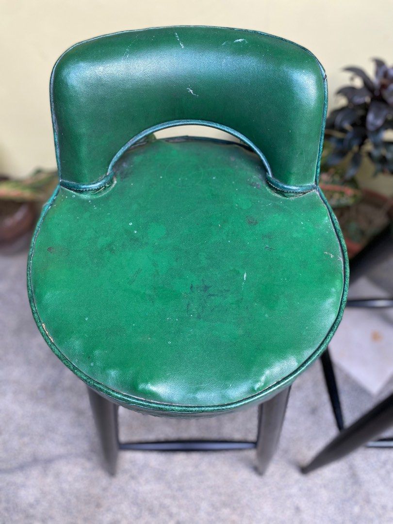 Vintage bar stools (set of 3), Furniture & Home Living, Furniture
