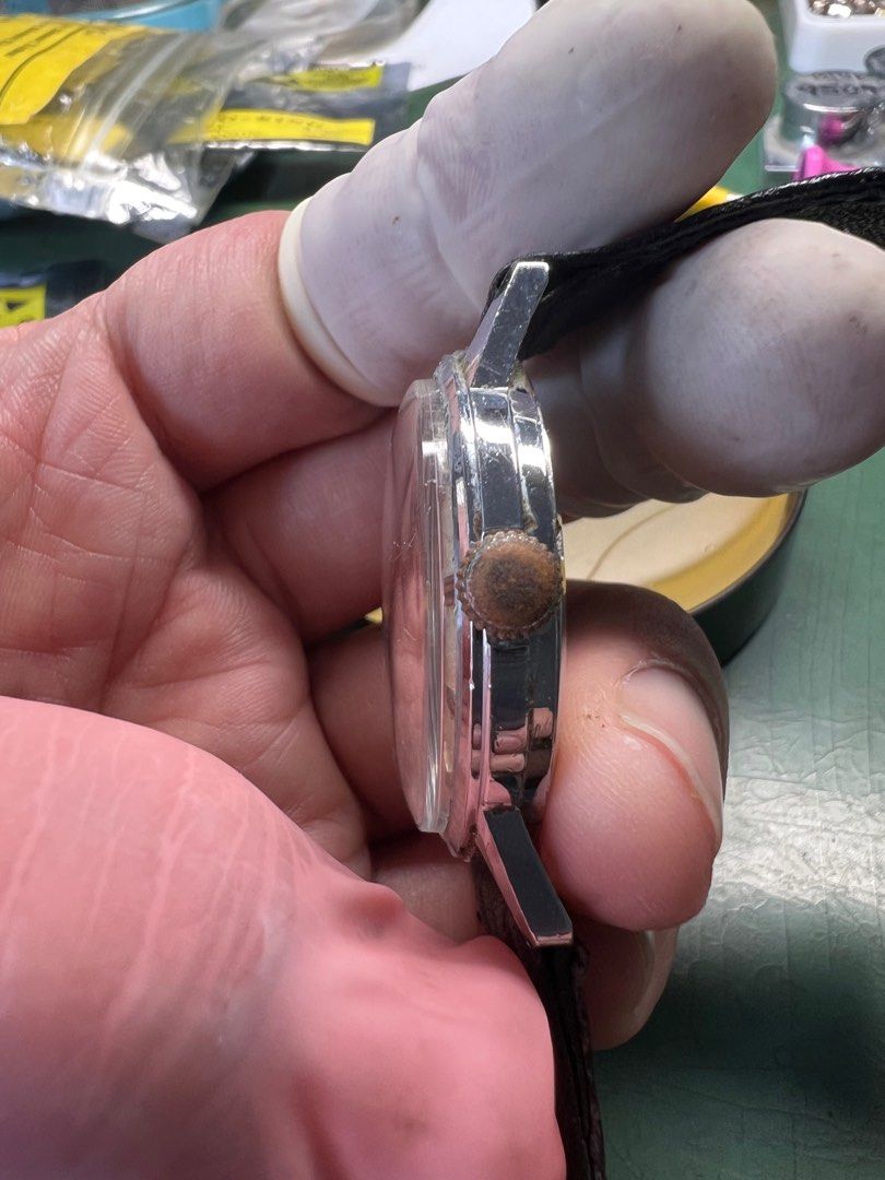 Vintage manual winding watch mechanical Swiss 34, Luxury, Watches on