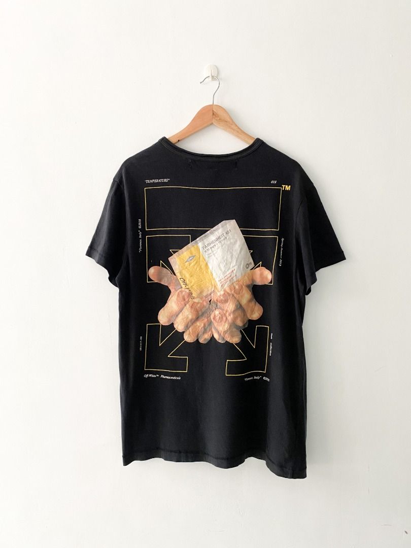 Off white fahrenheit 451 pill box tee online