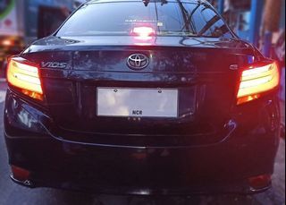 VLAND LED Tail light for Toyota Vios 2014 to 2018 Smoked Black 30 Days Warranty