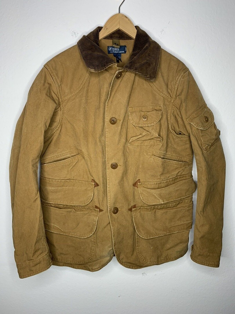 Vtg Polo Ralph Lauren Hunting Field Jacket, Men's Fashion, Coats, Jackets  and Outerwear on Carousell