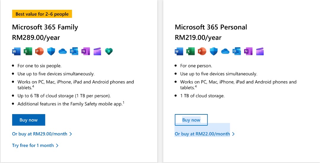 Windows / Mac) Microsoft Office 365 Personal 1 year Subscription for one  user (Product Key), Computers & Tech, Office & Business Technology on  Carousell