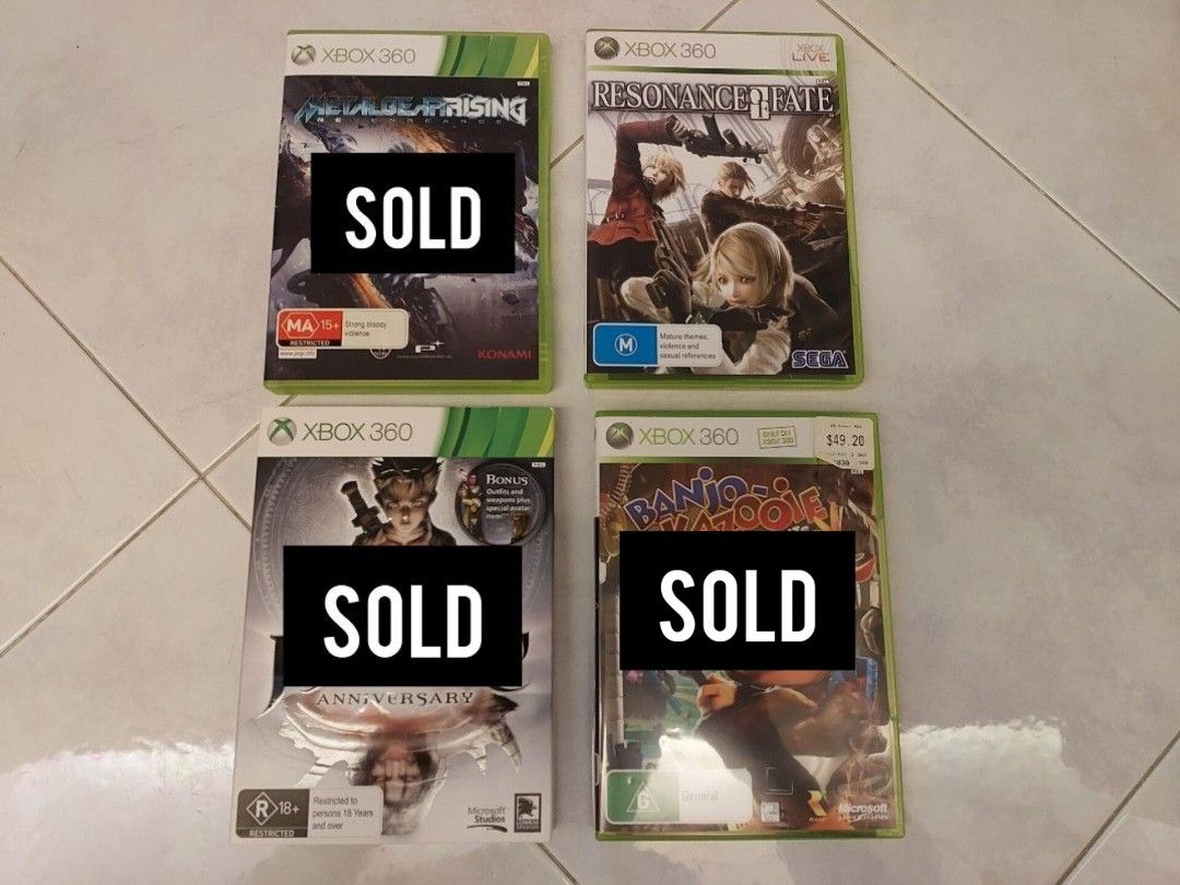 XBOX 360 Games Clearance Part 6 Video Gaming Video Games Xbox