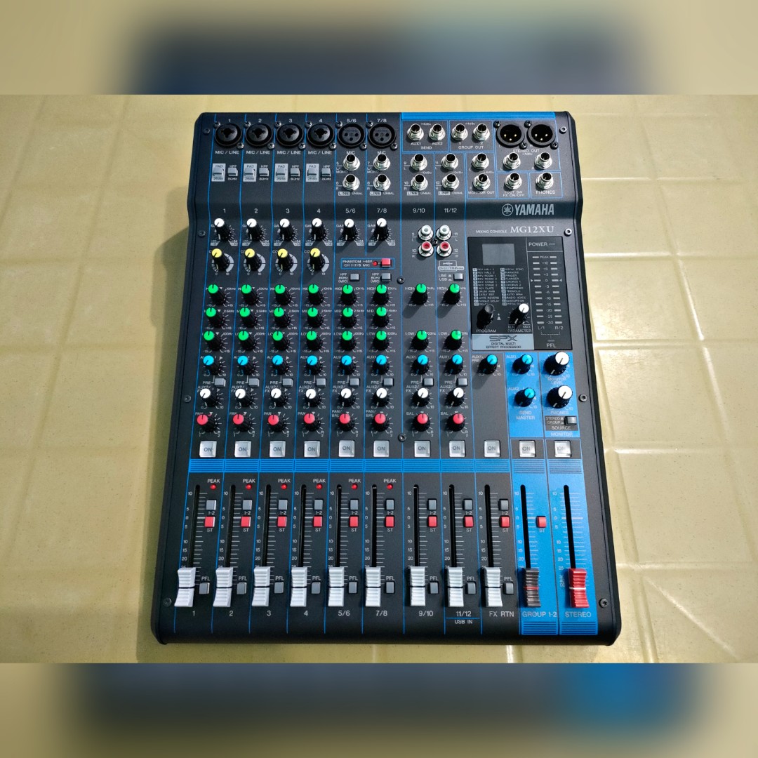 Yamaha MG12XU Mixer with USB Audio Interface Original, Audio, Other ...