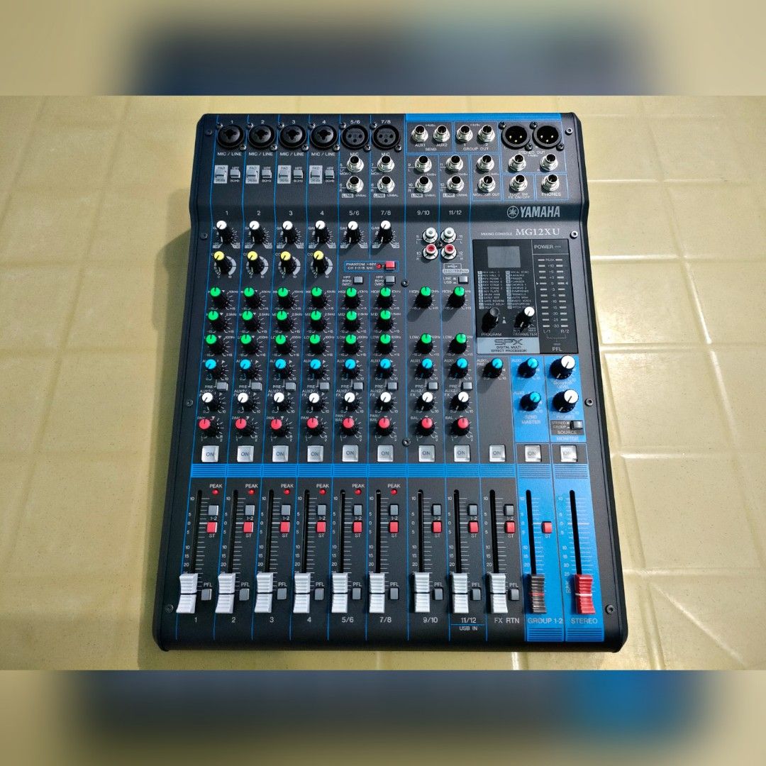 Yamaha MG12XU Mixer with USB Audio Interface Original, Audio, Other