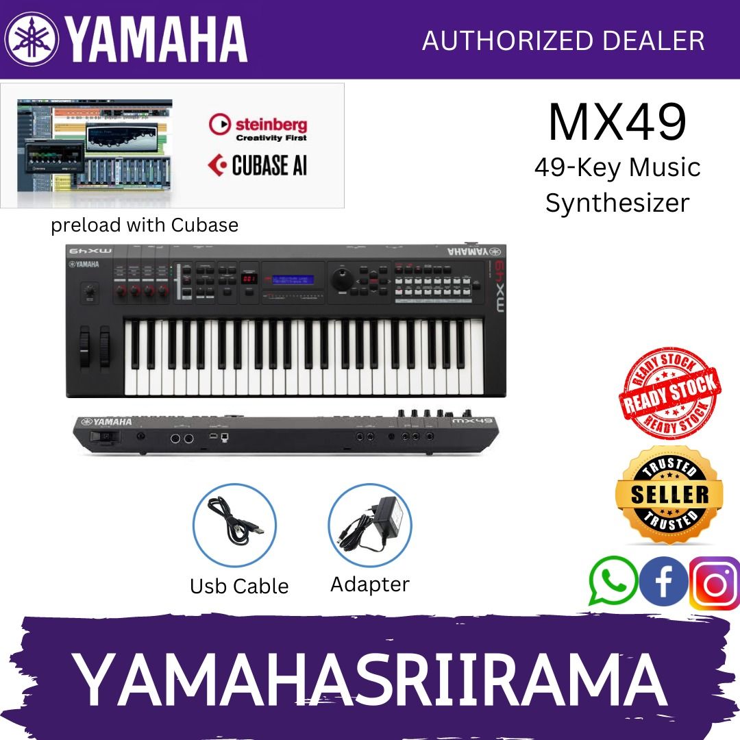 Yamaha midi keyboard on sale 49