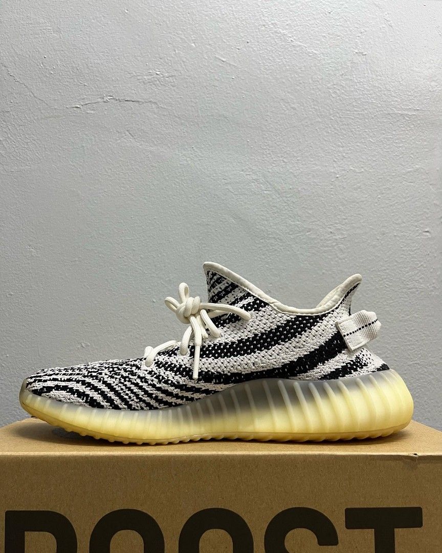 Yeezy zebra pull tab deals