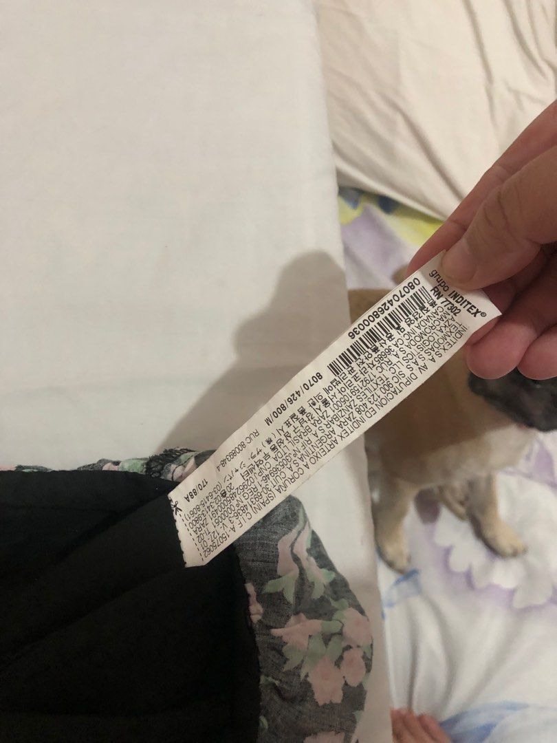 Zara floral puff sleeve top, Women's Fashion, Tops, Blouses on Carousell