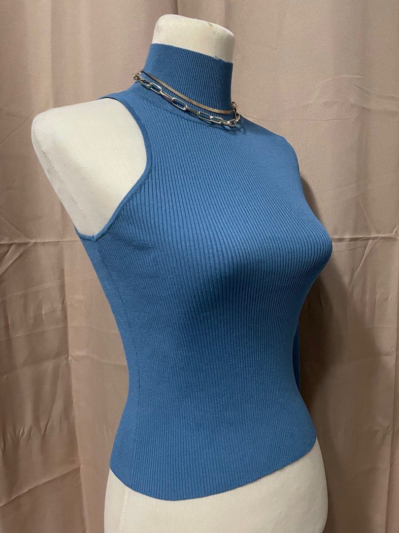 Original zara one shoulder knit top (Category: Others Tops) located in Quezon City. Submitted by fabcandy (Listing ID 1147423343, Image 3). Description: Zara One Shoulder Knit Top (S on tag, can fit up to Me) Brand New; price tag removed only. - P750, bought for P1,995..