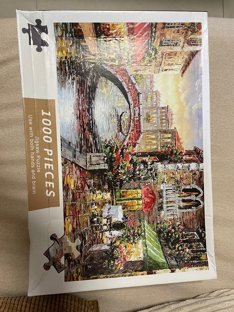 1000 pieces jigsaw puzzle water, Hobbies & Toys, Toys & Games on Carousell