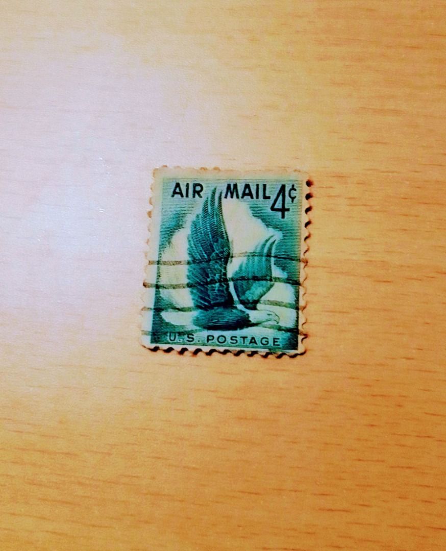1954 4C EAGLE IN FLIGHT US POSTAGE STAMP - #48, Hobbies & Toys ...