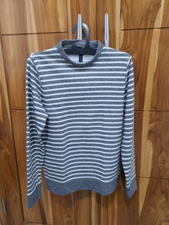 2. Crewneck h&m hnm strip original