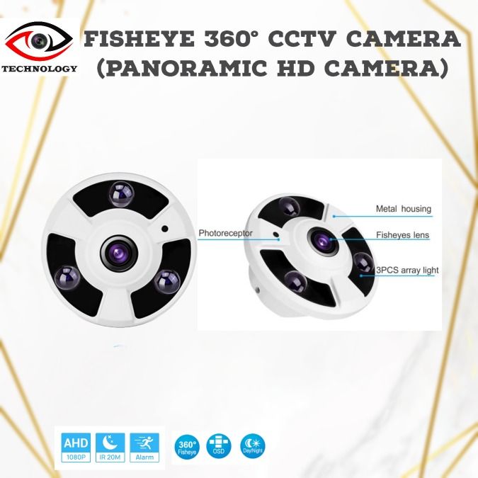 360 degree cctv dome camera
