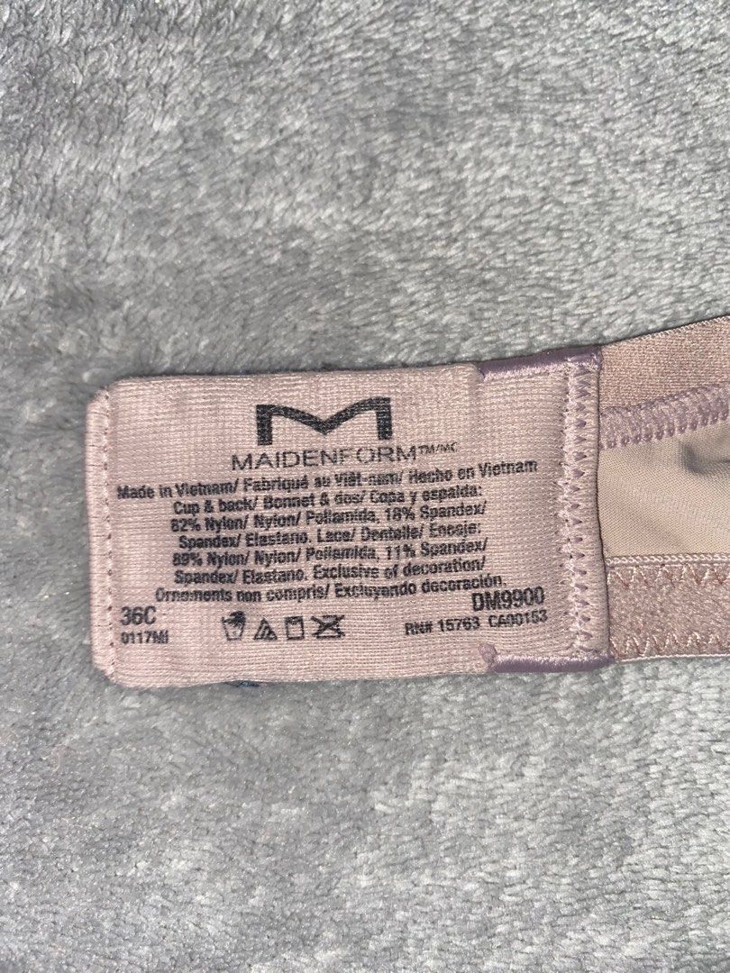 36B/38A Maidenform Pushup Bra, Women's Fashion, Undergarments