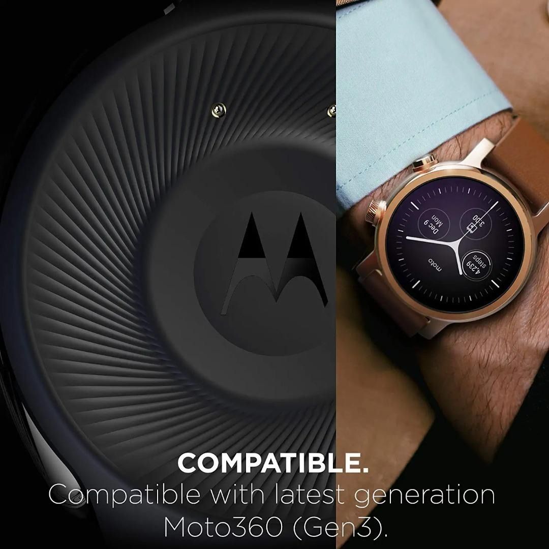 3rd Generation Moto 360 Premium Charger Charging Stand Additional Chargers for Car, Office