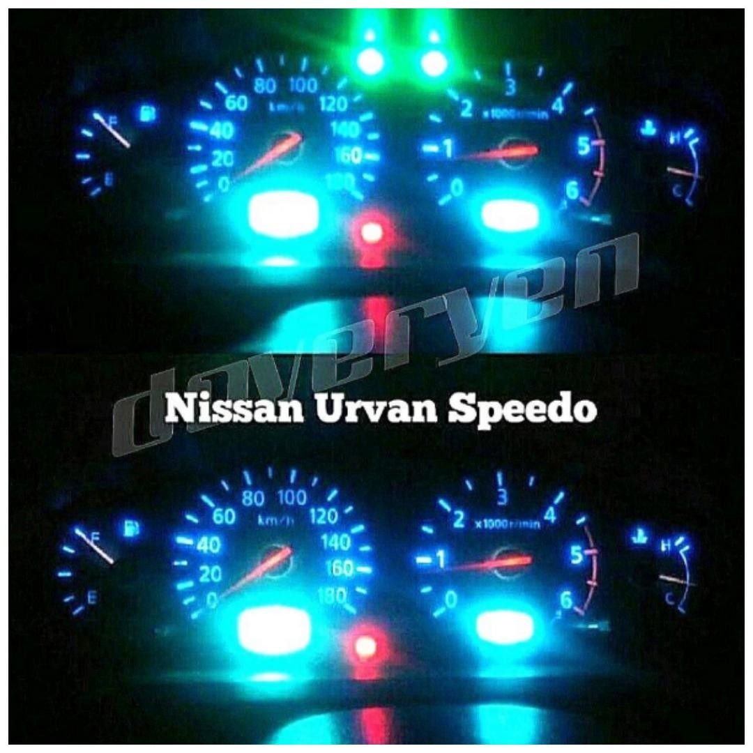 T5 Twist Lock / Flat Base Speedometer Dashboard LED Bulb Fits Mitsubishi Lancer CS3 GLX Evo