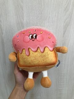 (全新!)草莓吐司玩偶