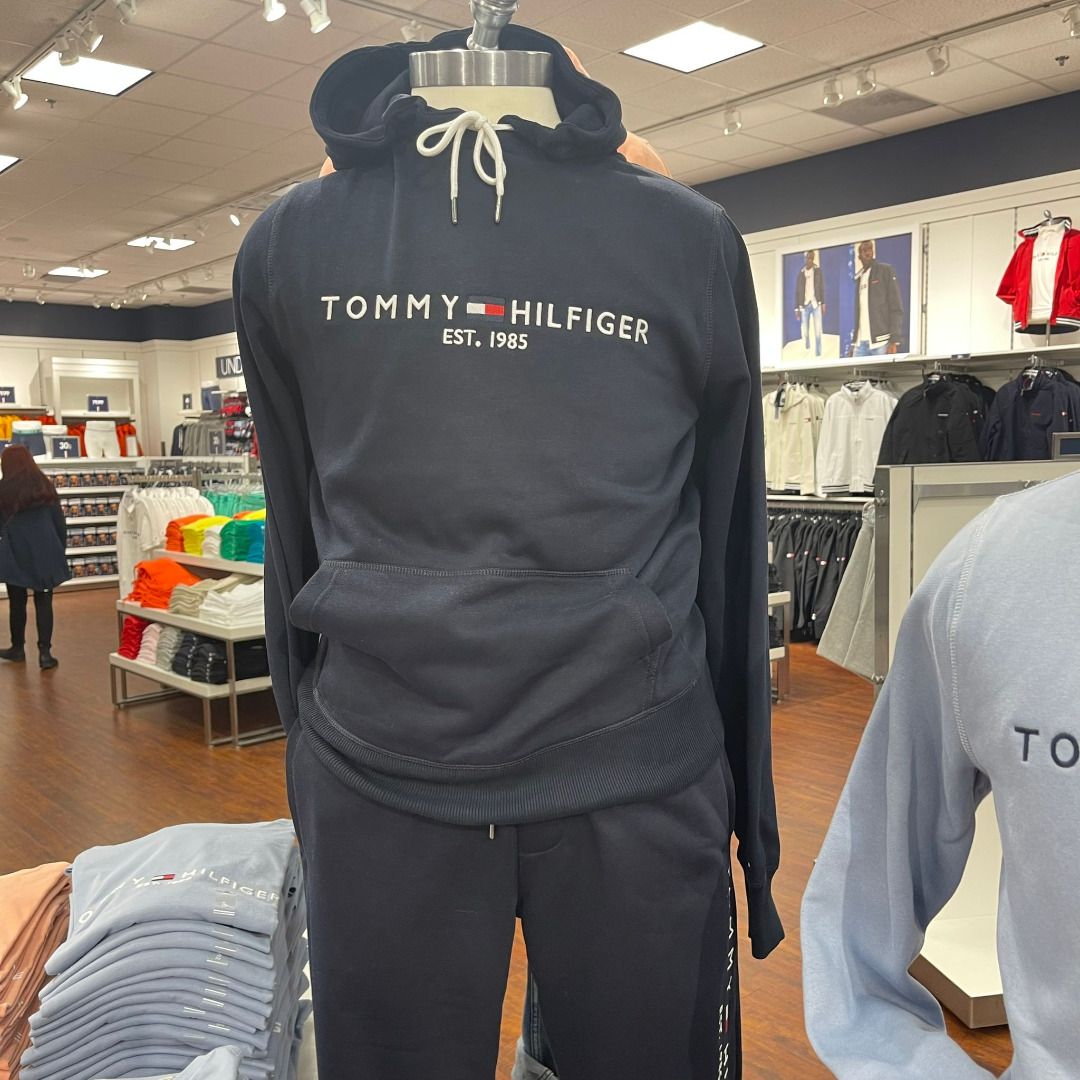 Tommy classic logo hoodie store