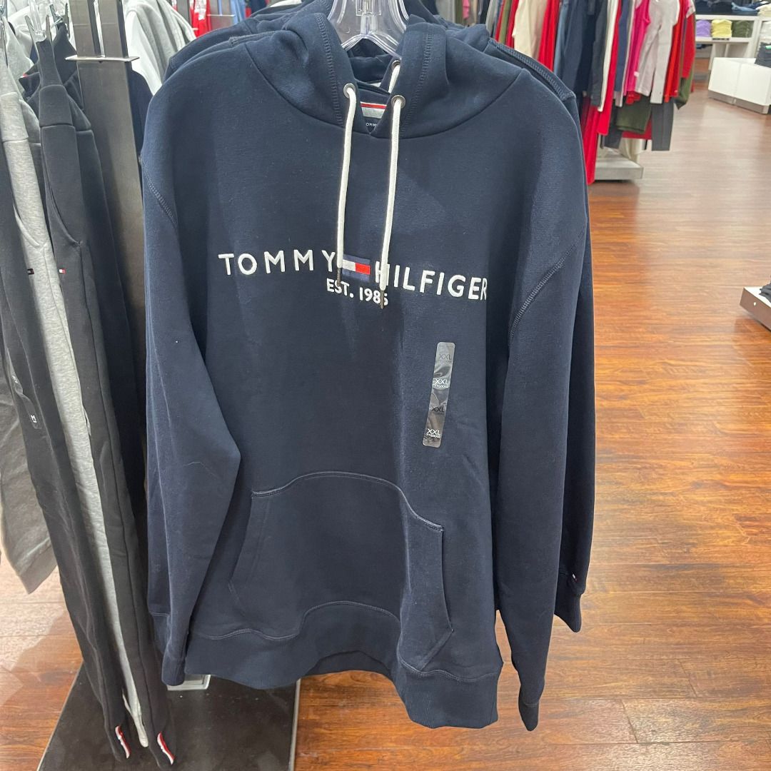 Tommy classic logo hoodie store