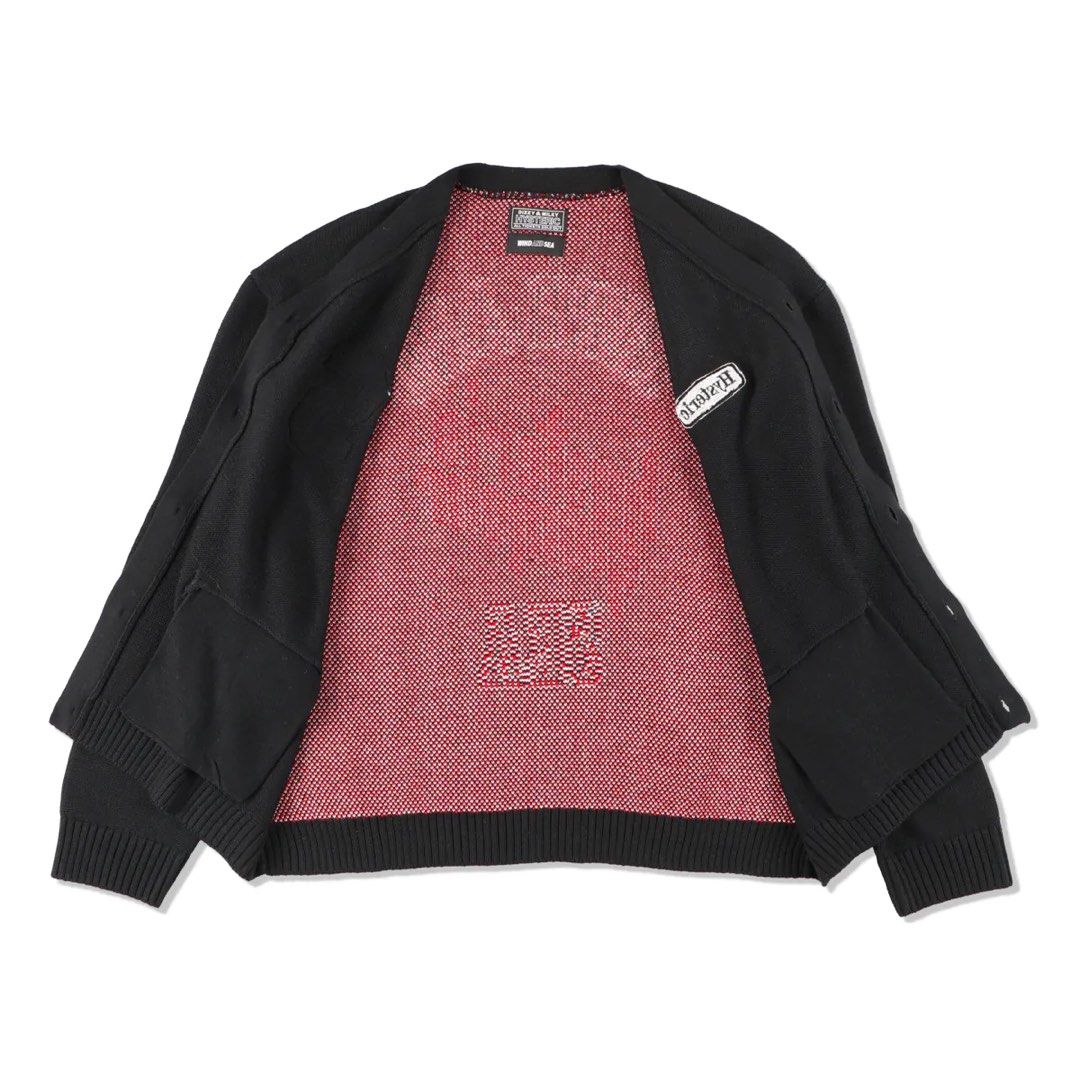 セール専門店 HYSTERIC GLAMOUR X WDS KNIT CARDIGAN - トップス