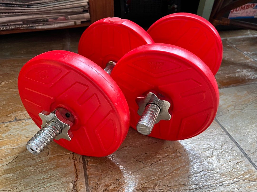 Runwe adjustable hotsell dumbbells