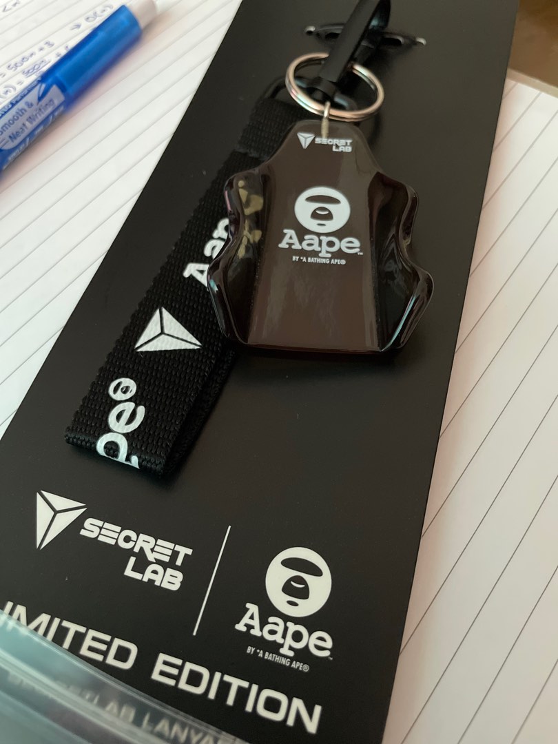 Aape x Secret Lab Limited Edition Lanyard, Hobbies & Toys, Stationery ...