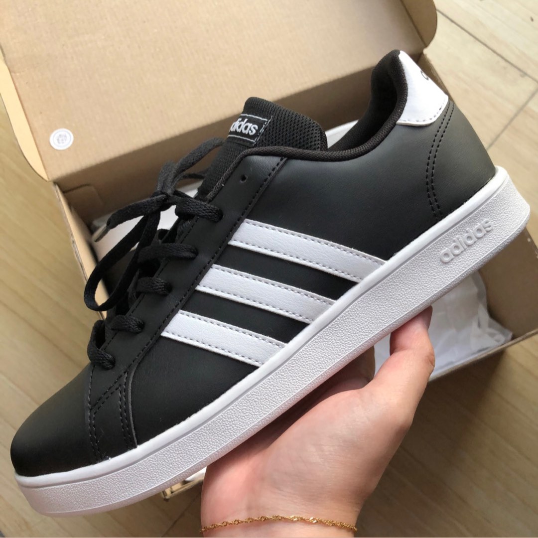 Adidas Grand Court, Women's Fashion, Footwear, Sneakers on Carousell