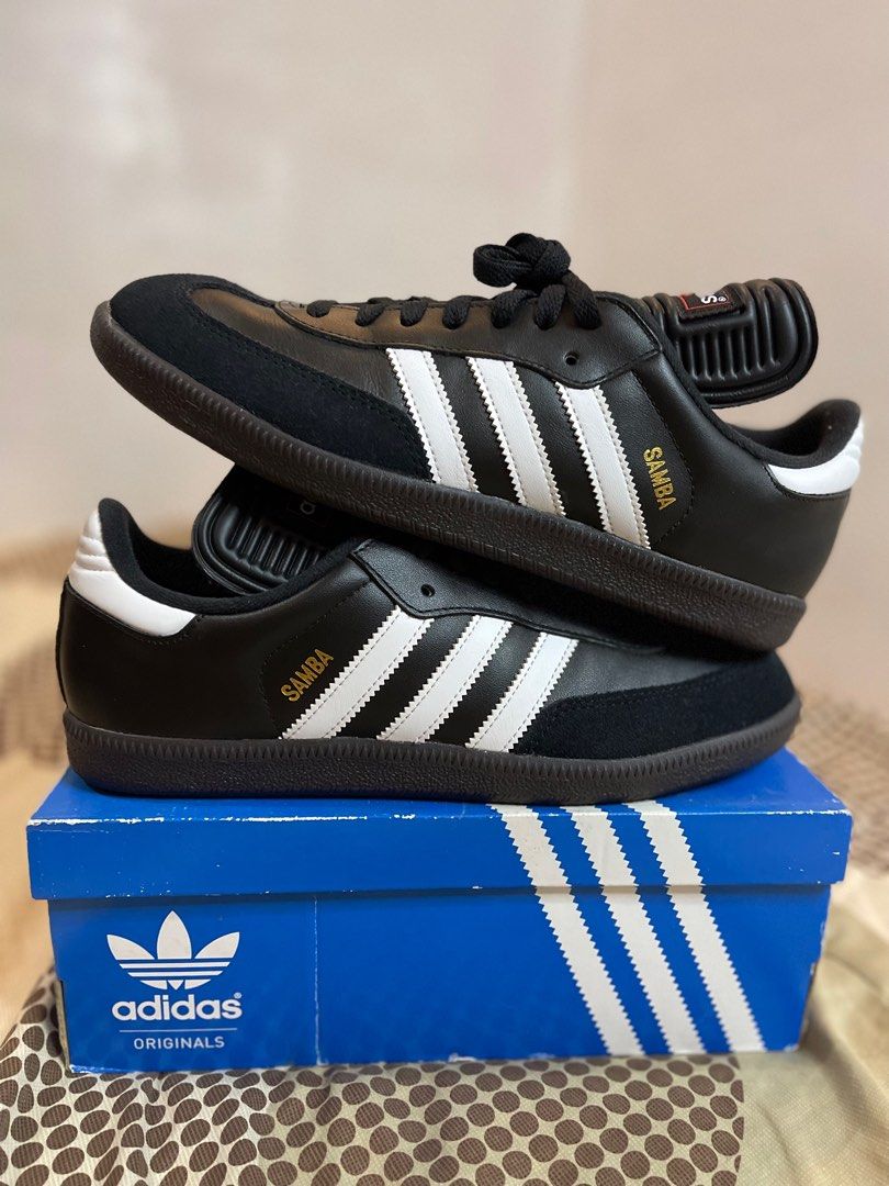 Adidas Samba Classic Black, Men's Fashion, Footwear, Sneakers on Carousell