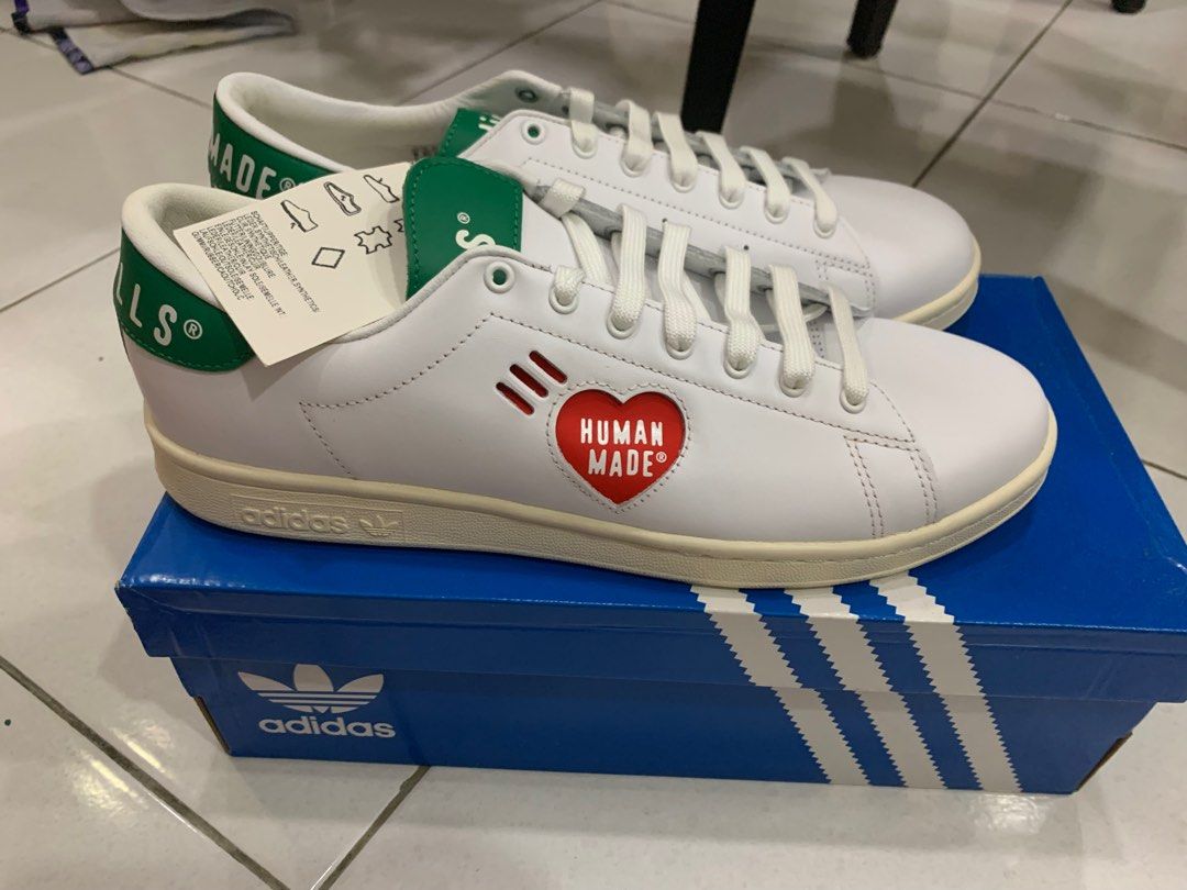 adidas gazelle silver green womens Adidas x Human Made Mens Superstar 80s Shoes – Extra Butter main image 0