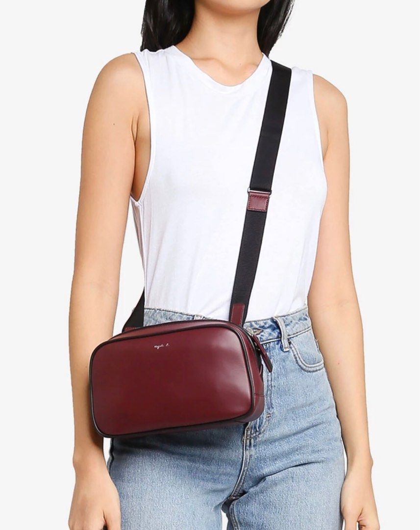 agnes b cross body camera bag 100 brand new Carousell