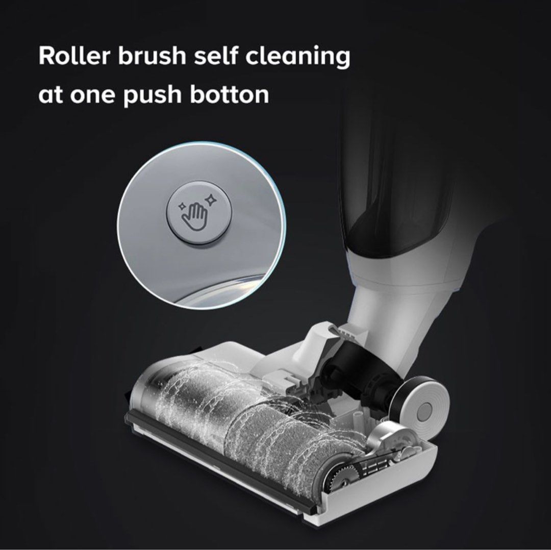 Airbot iClean Pro Wet Vacuum Cleaner Self Cleaning Floor Washer, TV