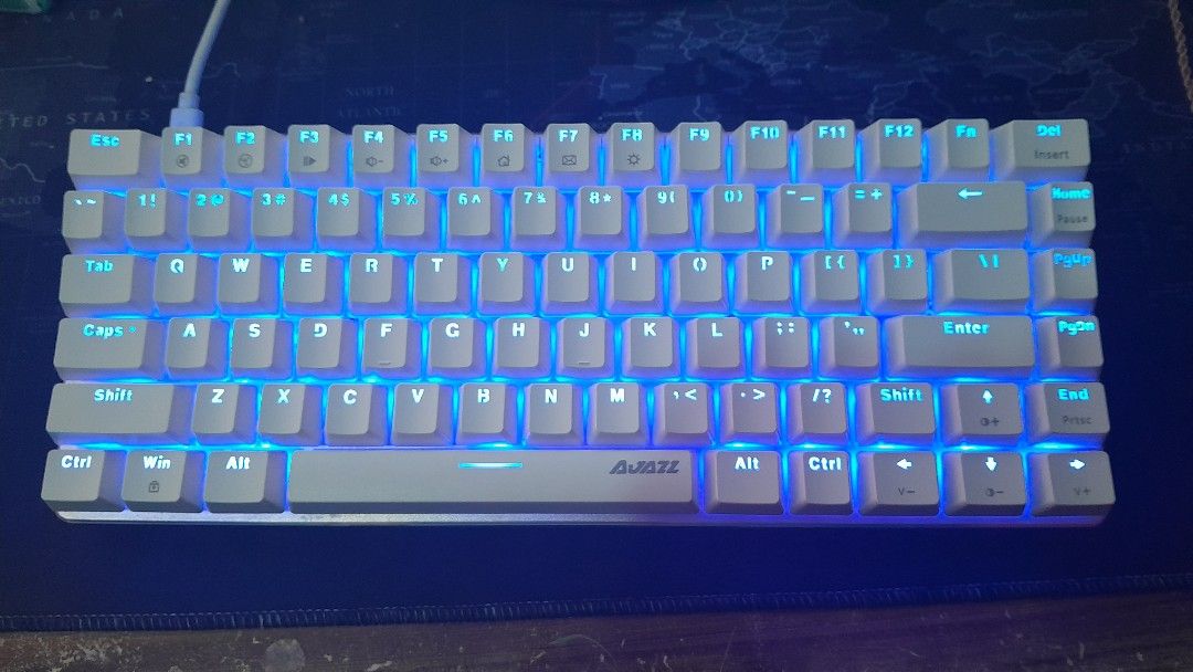 AJAZZ AK33 Mechanical Keyboard Black Switch, Computers & Tech, Parts