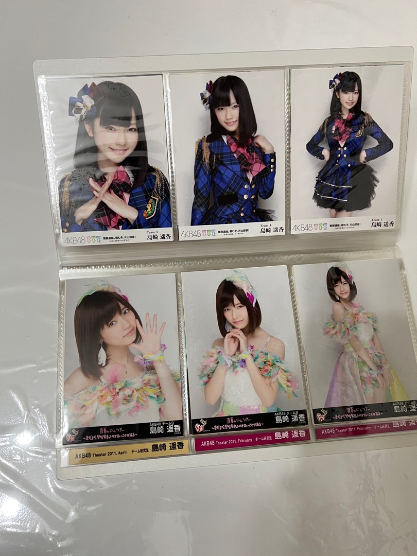 AKB 島崎遙香生寫真, 興趣及遊戲, 收藏品及紀念品, 日本明星- Carousell