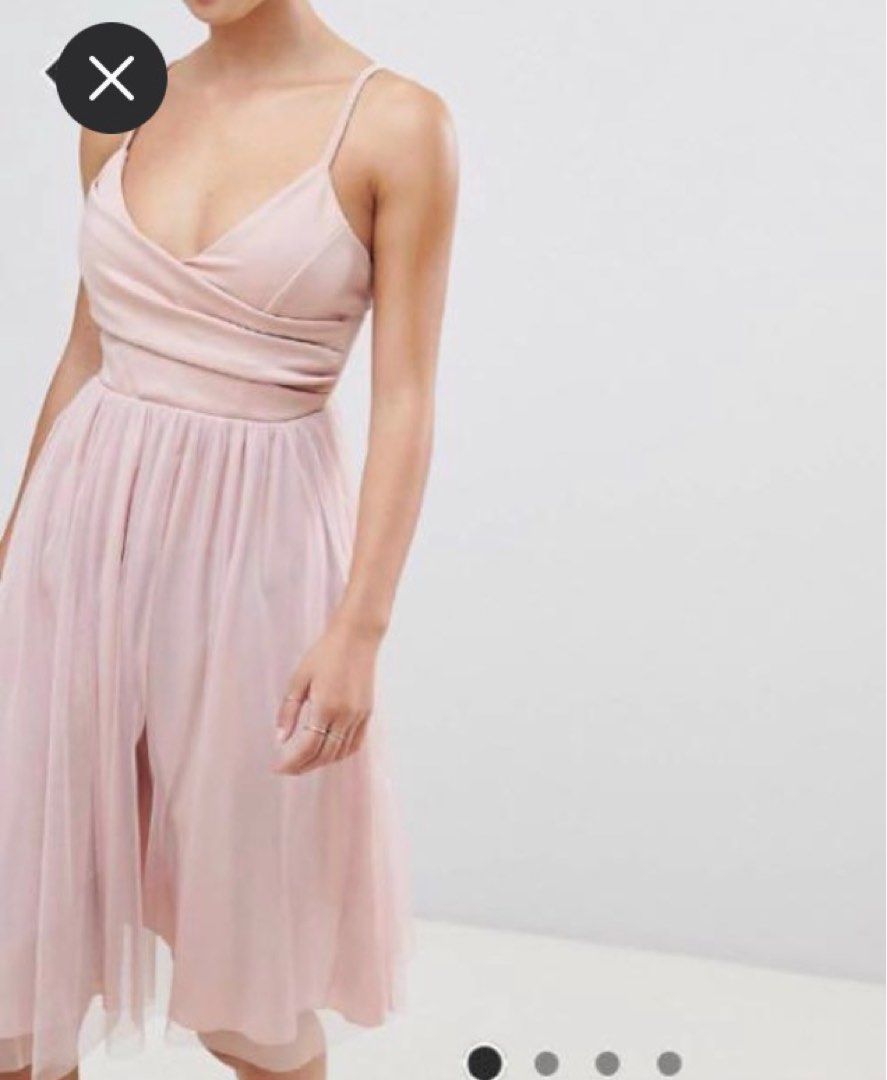 floral midi dress mother of the bride Delyth Unique Pink Floral Asymmetrical Satin Mother of the Bride Dresses