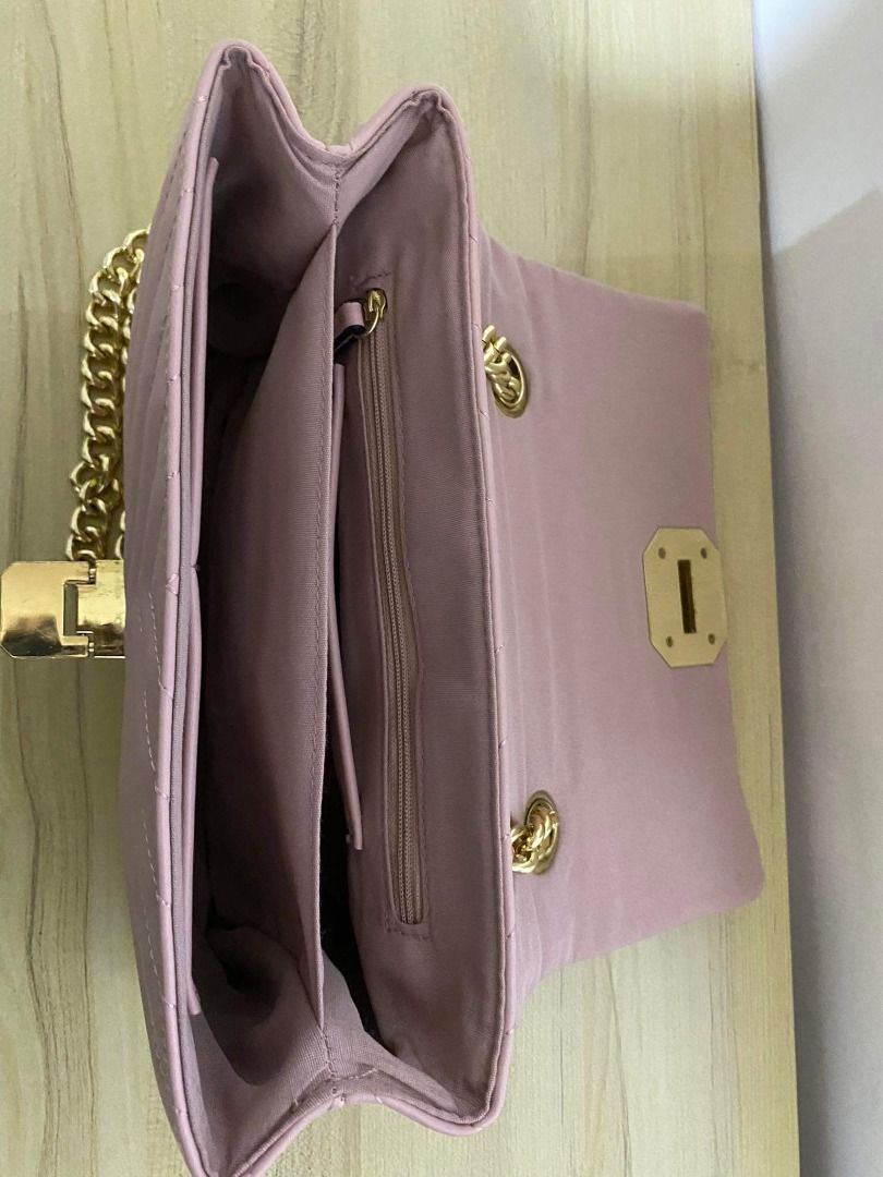 Authentic ALDO Crossbody Bag Beige, Luxury, Bags & Wallets on Carousell