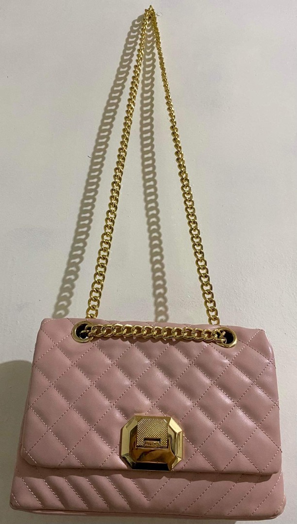 Authentic ALDO Crossbody Bag Beige, Luxury, Bags & Wallets on Carousell