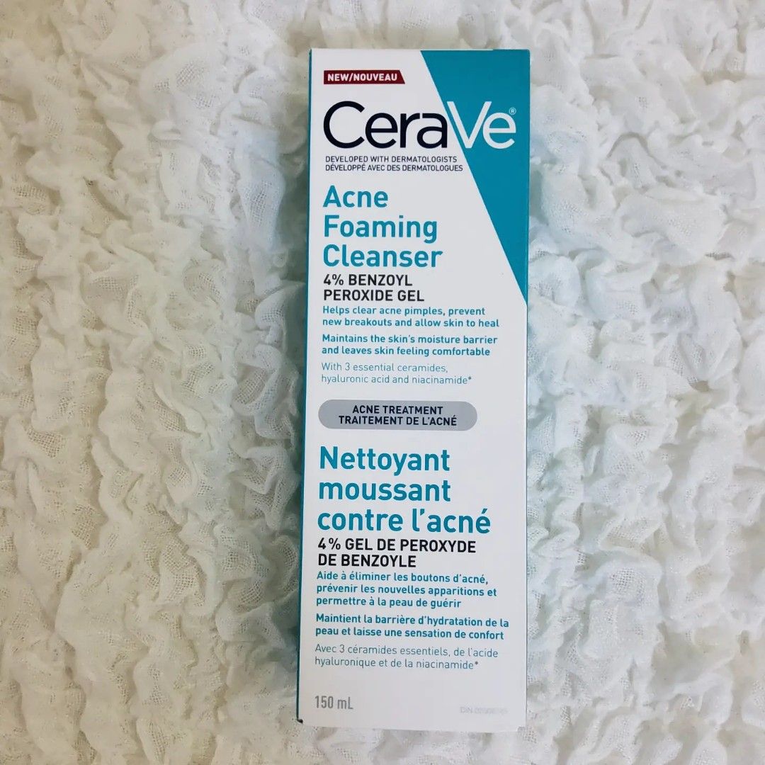 Authentic Cerave Acne Foaming Facial Cleanser (Category: Face Care) located in Las Pinas. Submitted by shimmers_stuff (Listing ID 1211924533, Image 1). Description: Guaranteed Authentic Cerave Acne Foaming FCleaner On-hand from Canada🇨🇦 Exp date: 03/2024.