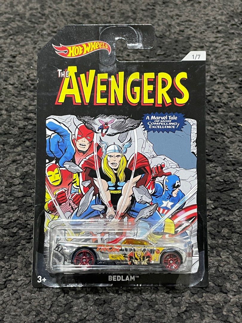 Hot wheels avengers set hot sale