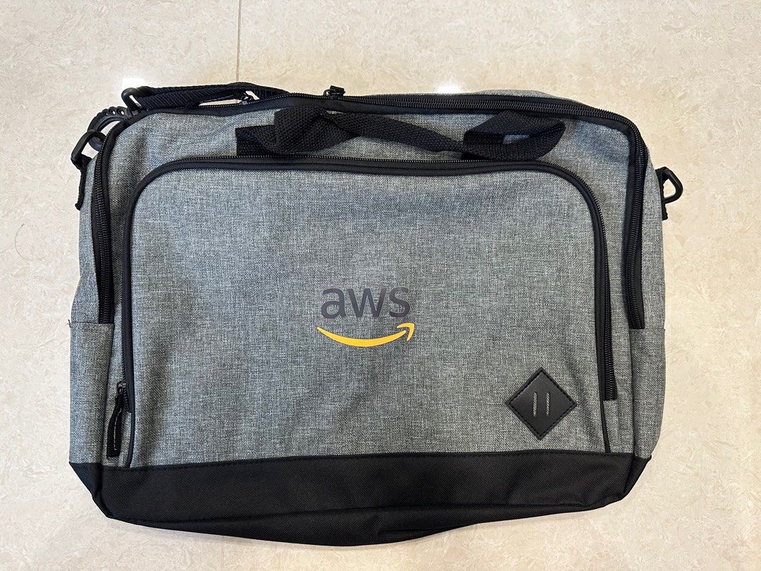 AWS Laptop Bag, Men's Fashion, Bags, Sling Bags on Carousell
