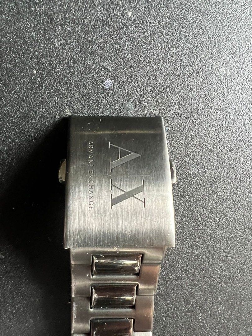 ARMANI EXCHANGE Mens Chronograph IP Stainless Steel Bracelet Quartz Watch  AX2086 723763170840 | eBay