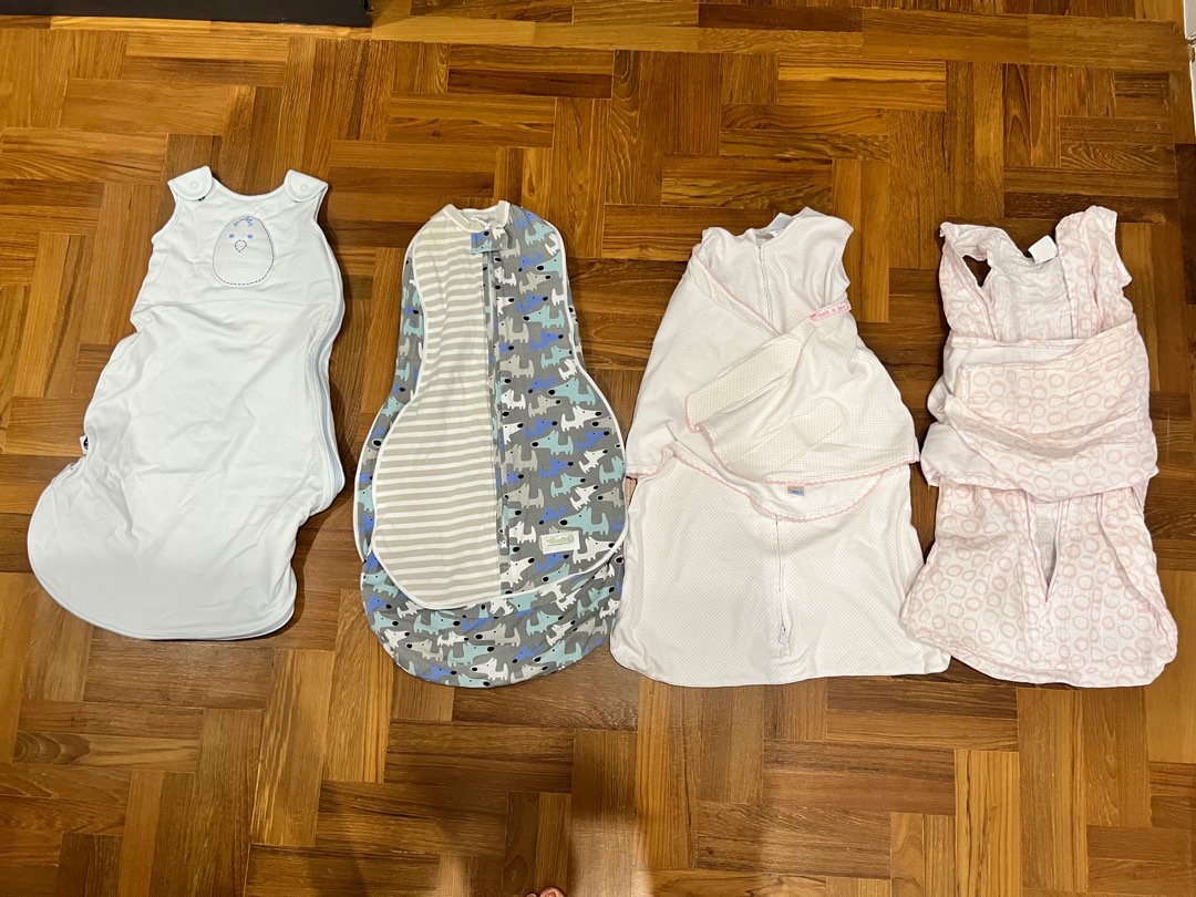 Halo Wombie Nested Bean Baby infant sleep suit sack swaddle, Babies