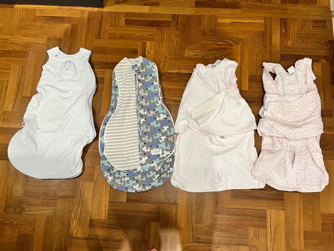 Halo Wombie Nested Bean Baby infant sleep suit sack swaddle, Babies