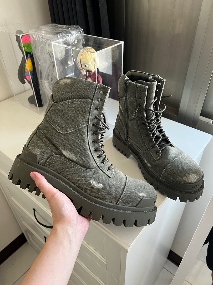 全台僅一雙】Balenciaga 做舊靴Kanye ,Lil uzi vert ,Wookvibe上身巴黎