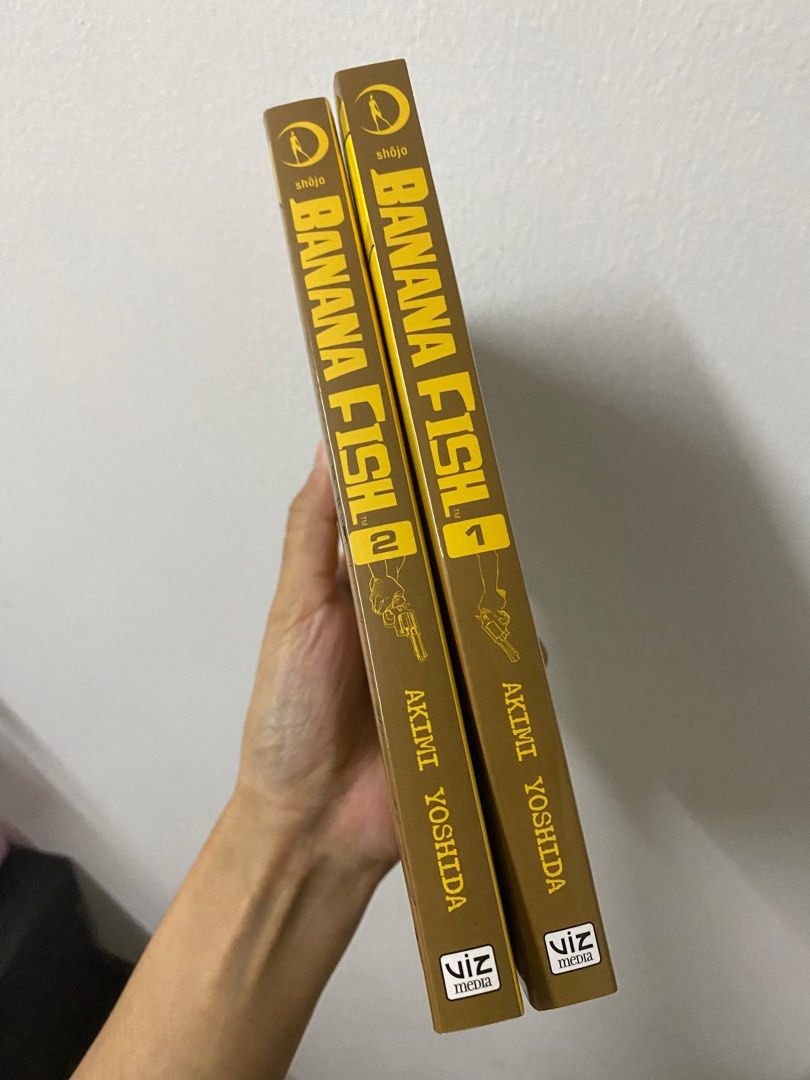 BANANA FISH VOLUME 1 & 2 ORIGINAL MANGA VIZ MEDIA, Hobbies & Toys, Books & Magazines, Comics