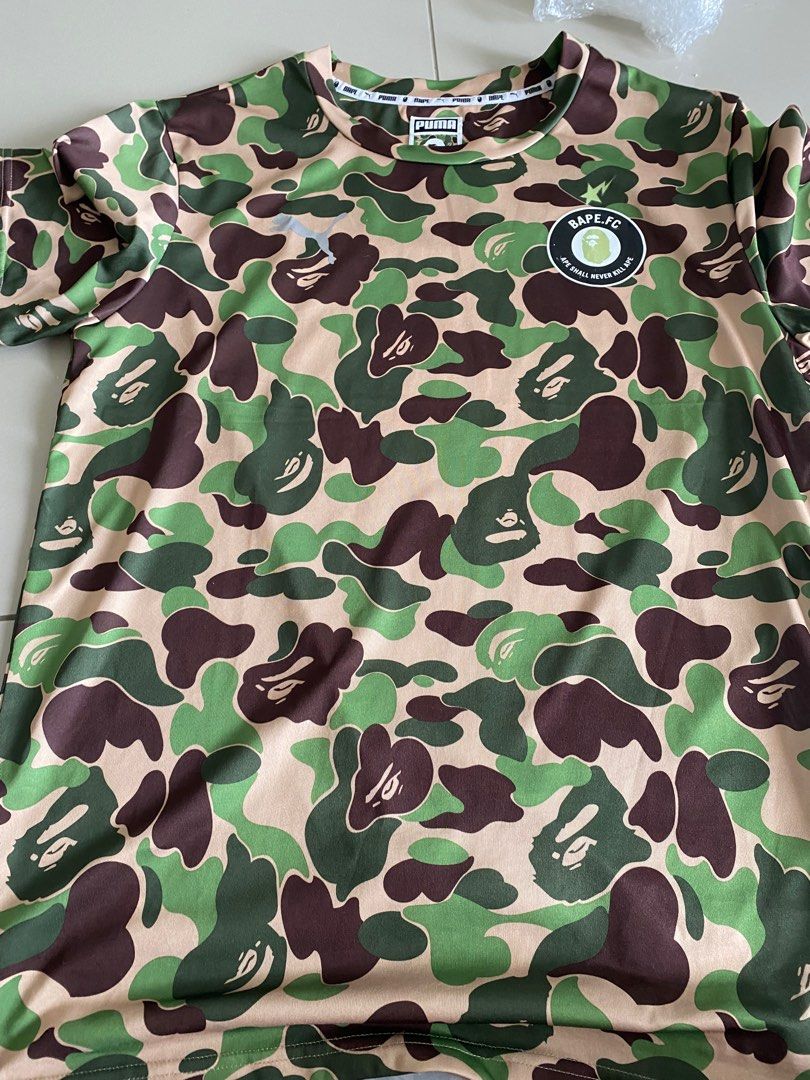 Bape top puma jersey
