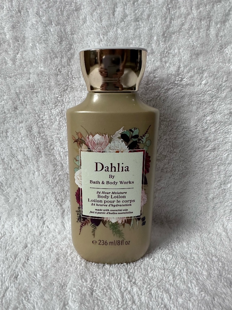 Bath & Body Works Dahlia Body Lotion (236mL), Beauty & Personal Care